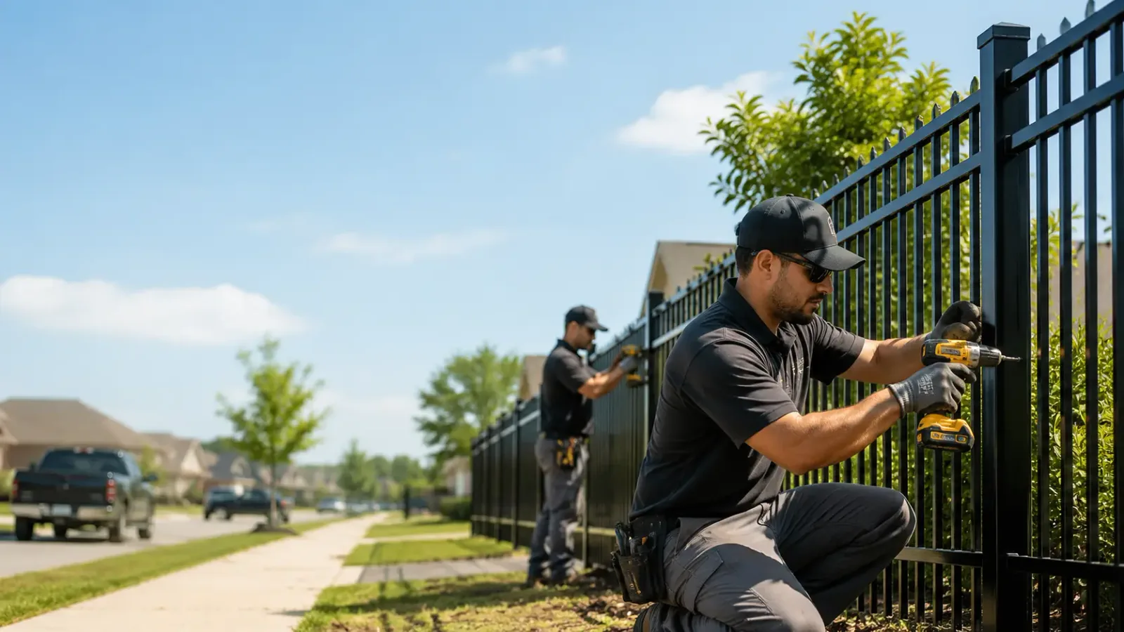Metal Fence Installation in Columbus, OH